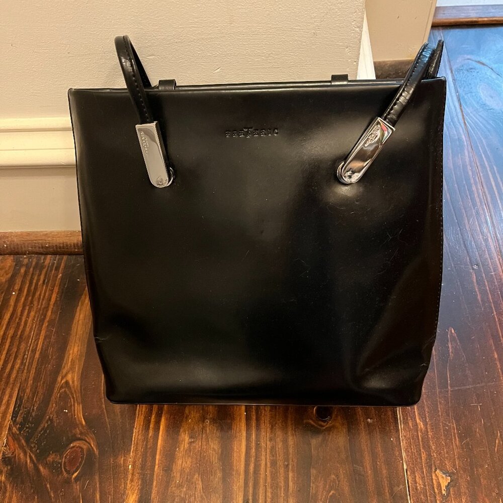 Relisted Frederic T Paris Convertible Black Backpack/Tote/Book Bag